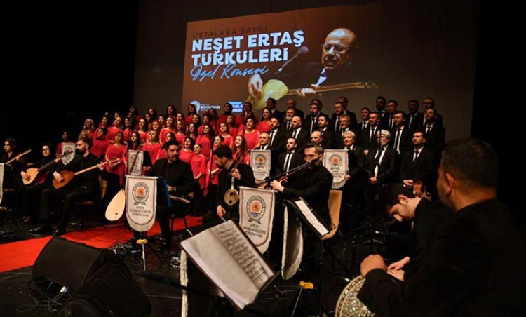 Büyük Usta konserle anıldı