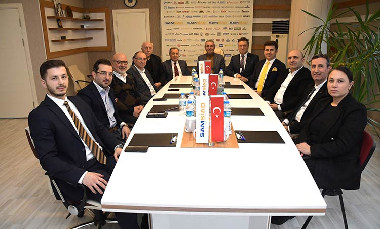 Murzioğlu, iş insanlarıyla buluştu