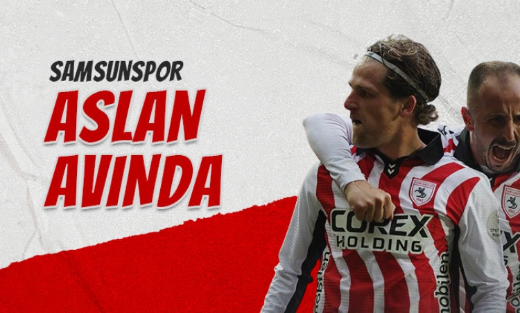 Samsunspor Aslan Avında...