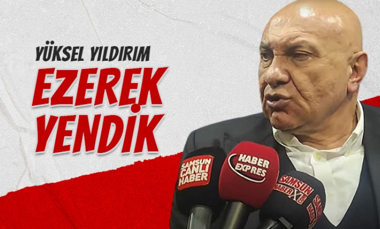 Samsunspor Başkanı Yüksel Yıldırım'dan Galatasaray Maçı Sonrası Sert Çıkış